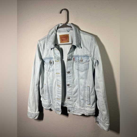 Levis Womens Jean Denim Jacket Size Medium Jean - Picture 2 of 5